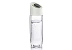 asobu 400ml Smoke Simply Clear Glass Bottle