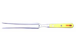 Gustav 8in Fork with Yellow Moulded Handle GEY36708