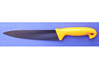 Gustav 8in Cooks Knife with Yellow Moulded Handle
