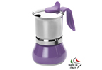 GAT Winner Purple 6 Cup Stove Top Espresso Pot