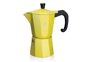 Forever Super Colour Yellow 3 Cup Espresso Pot KG120135