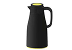 PO: 1 Litre Black Evo Dewar Flask with Yellow Lid