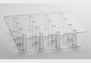 Rosseto Fixed Tray To Hold 16 Blossoms - Clear RTLTT616