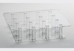 Rosseto Fixed Tray To Hold 16 Blossoms - Clear