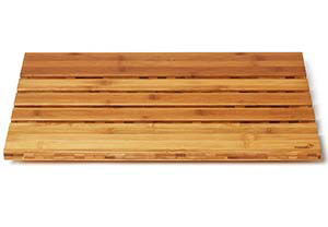Rosetto 21.38 x 13.58in Natural Bamboo Slatted Board RTSCBP004