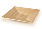Rosseto 14in Square Bamboo Platter