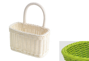 Saleen Lime Rectangular Bathroom Basket SAB0936371