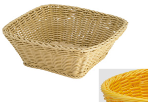 Saleen Lemon Yellow Square Basket SAB0965471