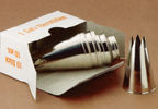 Gilberts Food Service Set of 10 x Metal Star Tubes