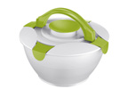 Westmark Green Salad Butler with Carry Handles and Integrated Pot For Keeping Dressing Separate