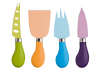 Zassenhaus Set of Four Coloured Cheese Knives