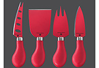 Zassenhaus Set of 4 Red Cheese Knives