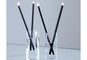 By Number Number 1 Black Gift Candle Set BY1GIFTBK