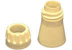 Gilberts Food Service Translucent Icing Tube Connector